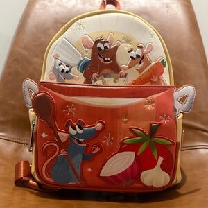 Loungefly Disney Pixar Ratatouille Mini Backpack - NWT
